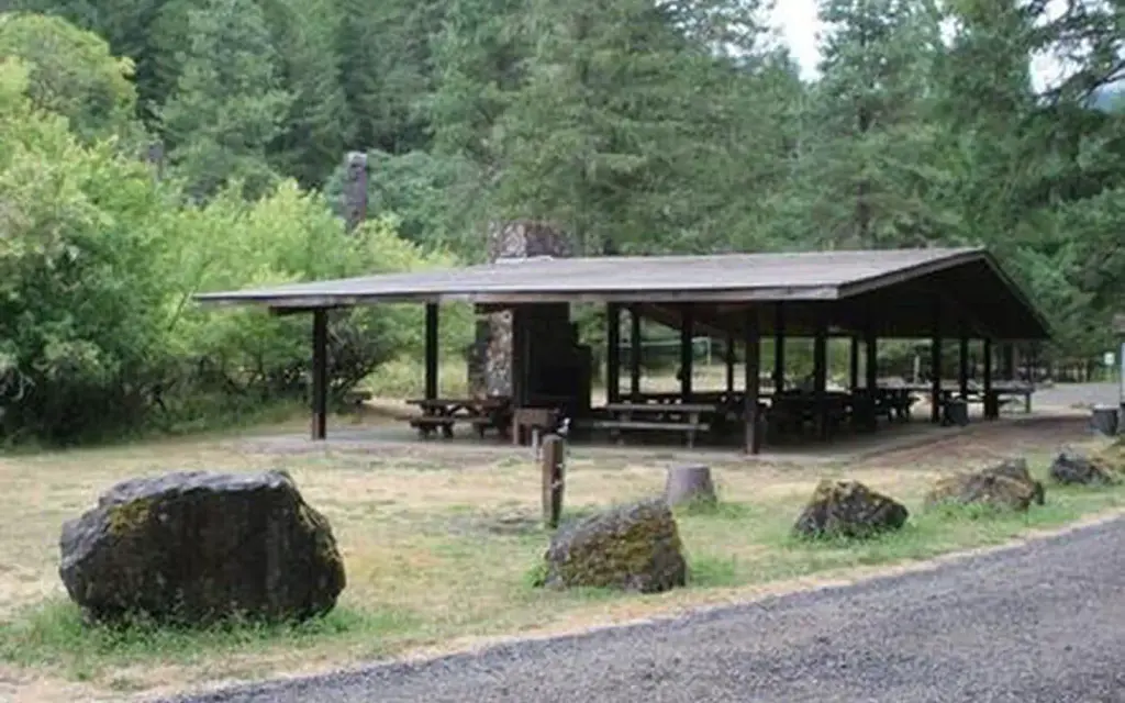 Wolf Creek Group Site, a Forest Service group camp