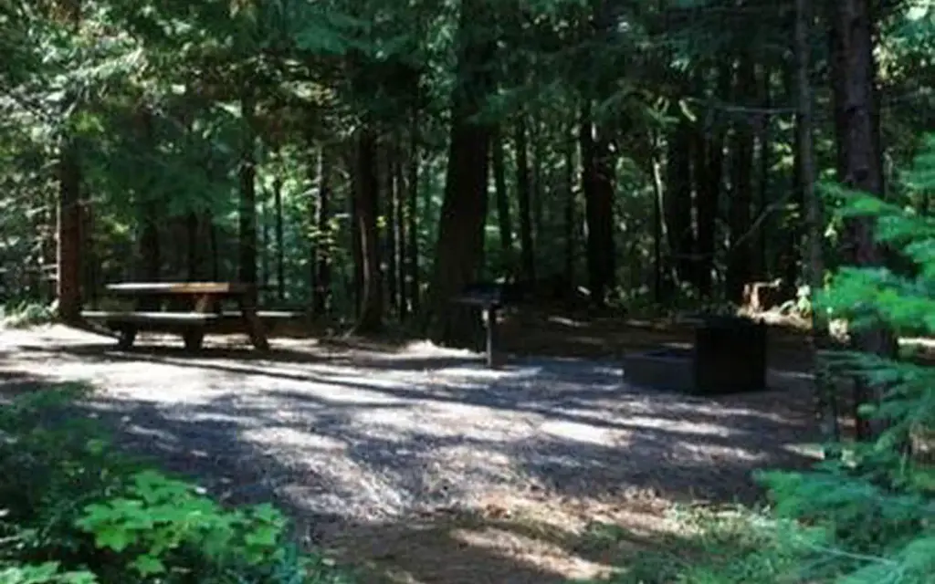 Deer Flat Group Site (Horseshoe Bend Campground), a Forest Service group camp