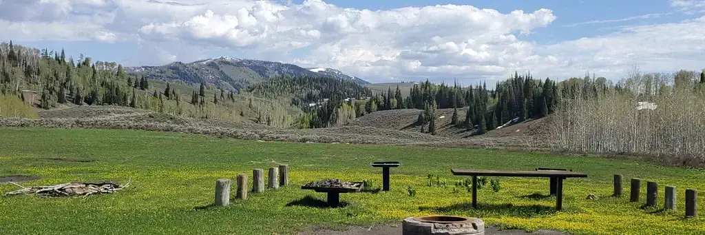 Lake Canyon Rec Area, a Forest Service campground