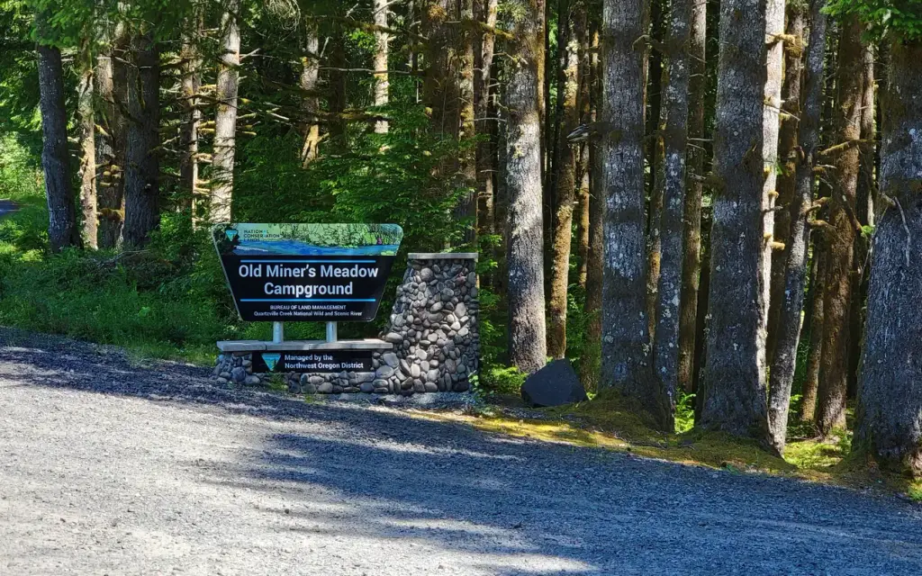 Old Miner's Meadow Group Use Area, a BLM group camp
