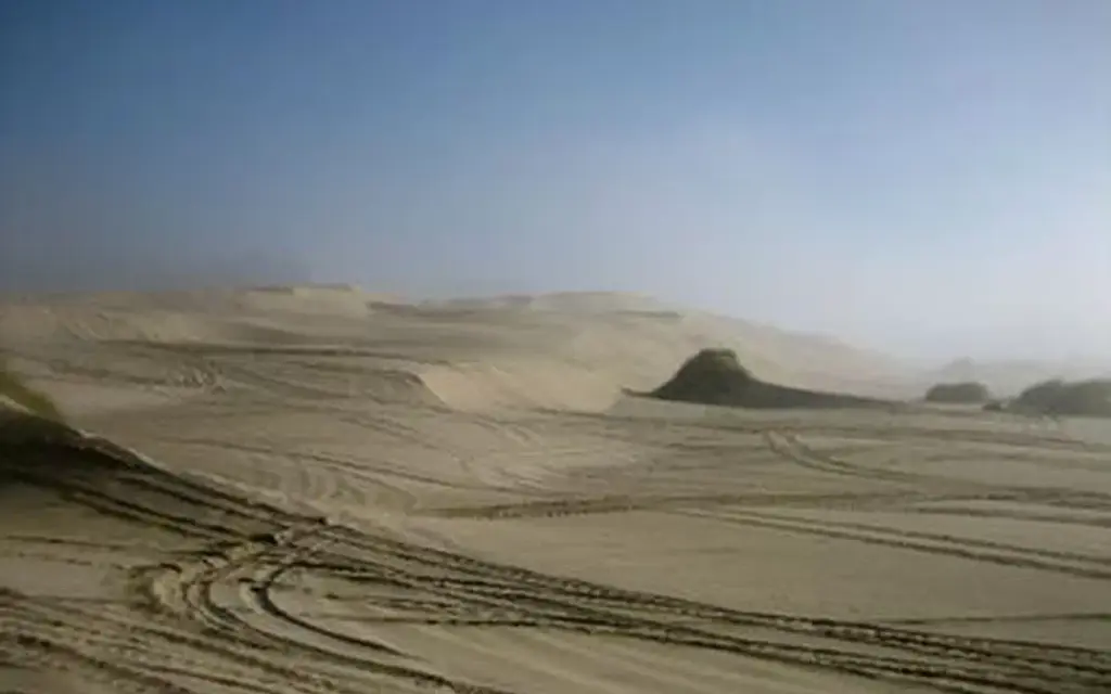 South Jetty Sand Camping, a Forest Service campground