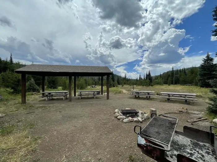 Seedhouse Group Site - Medicine-Bow Routt NF, a Forest Service group camp