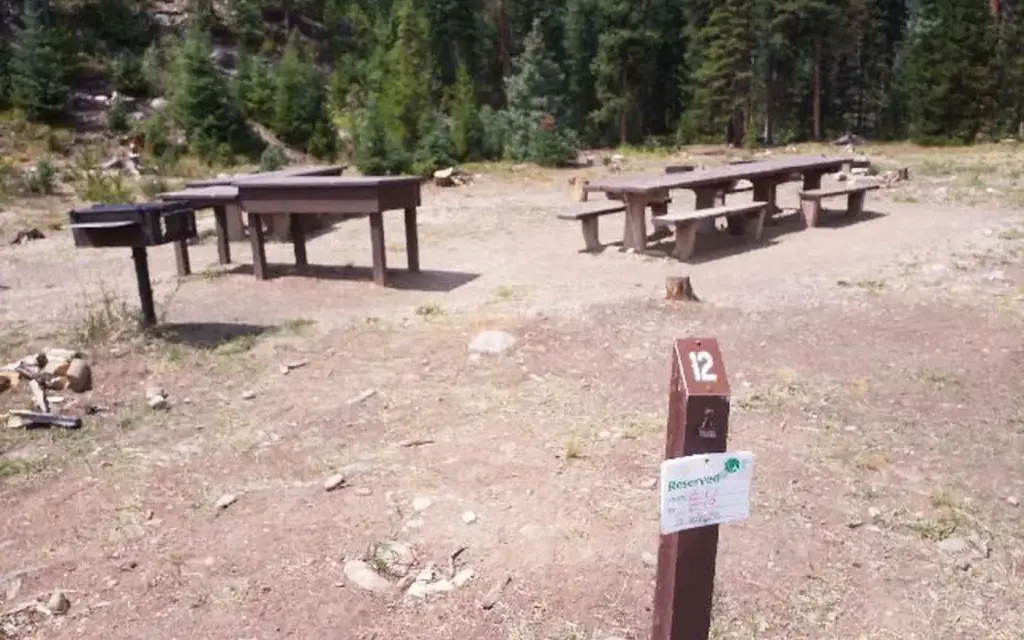 South Fork Group Site - Arapaho NF, a Forest Service group camp