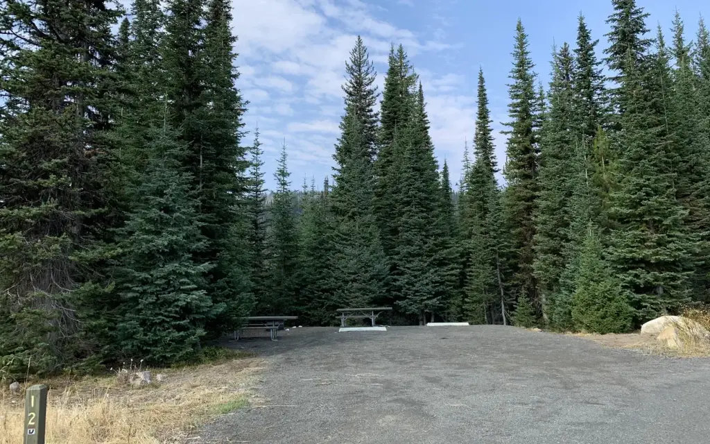 Grouse Campground, a Forest Service campground