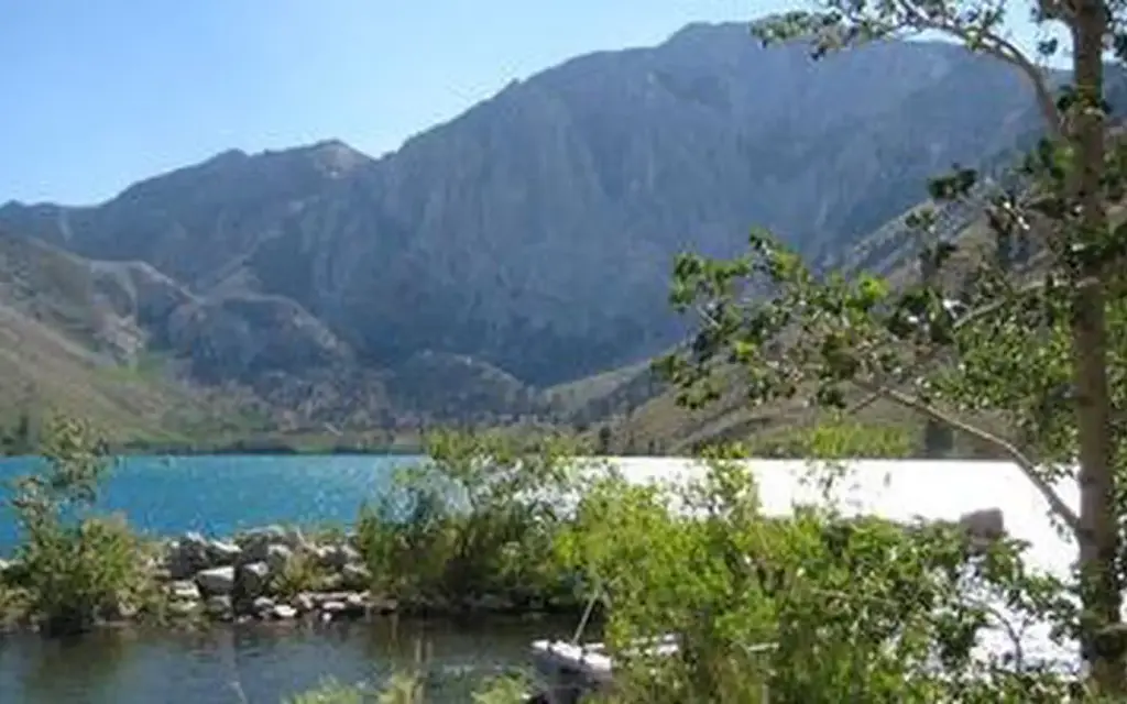 Convict Lake Campground, a Forest Service campground