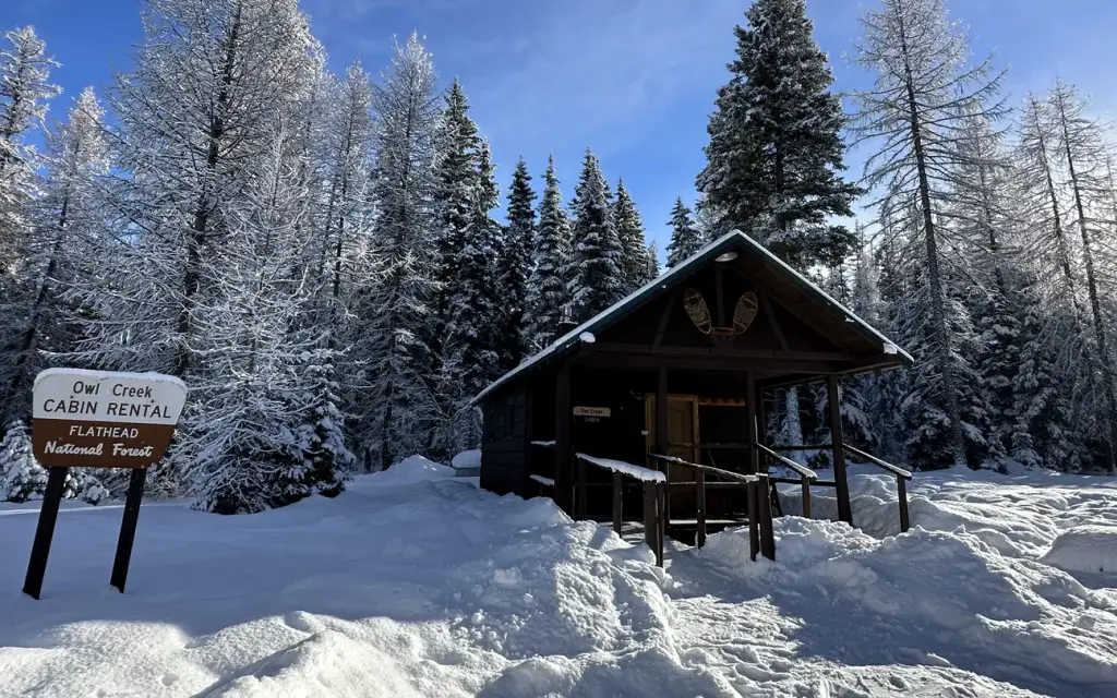 Owl Creek Cabin, a Forest Service cabin rental