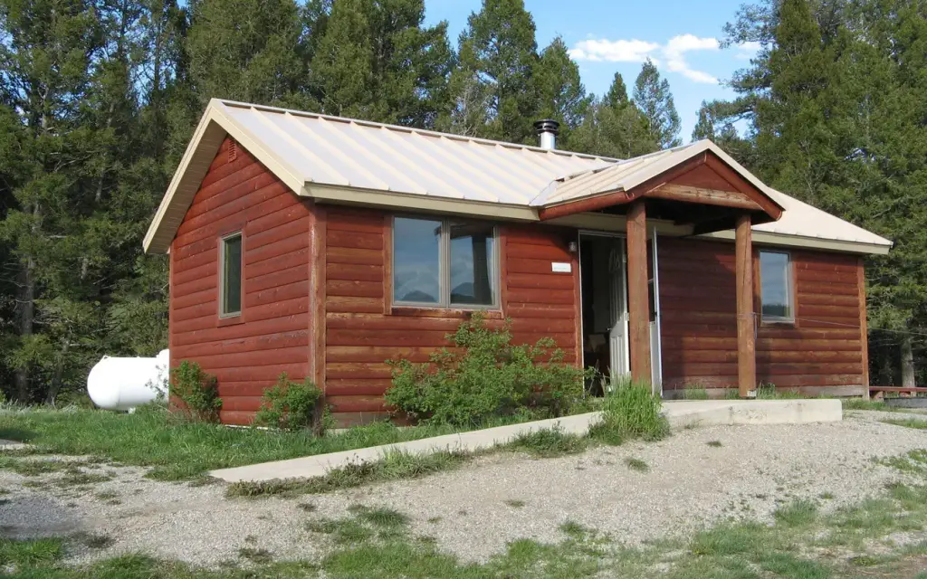 Calf Creek Cabin, a Forest Service cabin rental