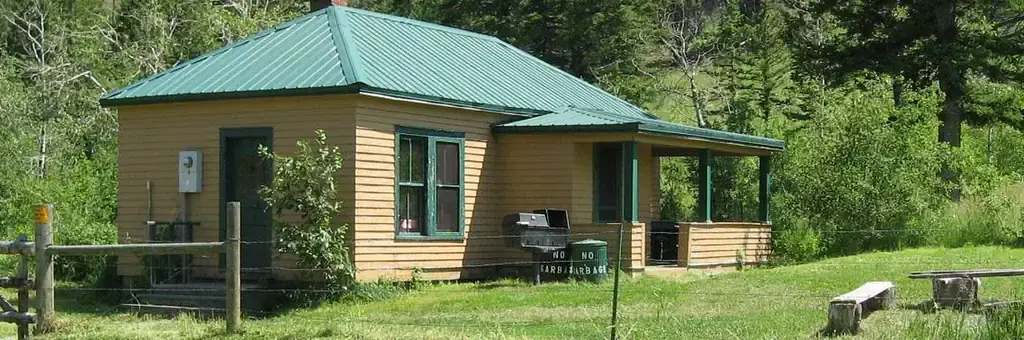 West Bridger Cabin, a Forest Service cabin rental