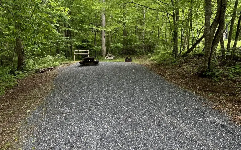 Harmon Den Campground, a Forest Service campground