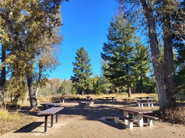 Aspen Grove Group Use Area, a Forest Service group camp