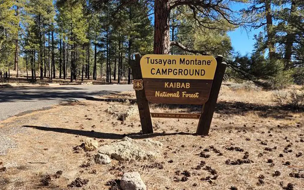 Tusayan - Montane, a Forest Service campground