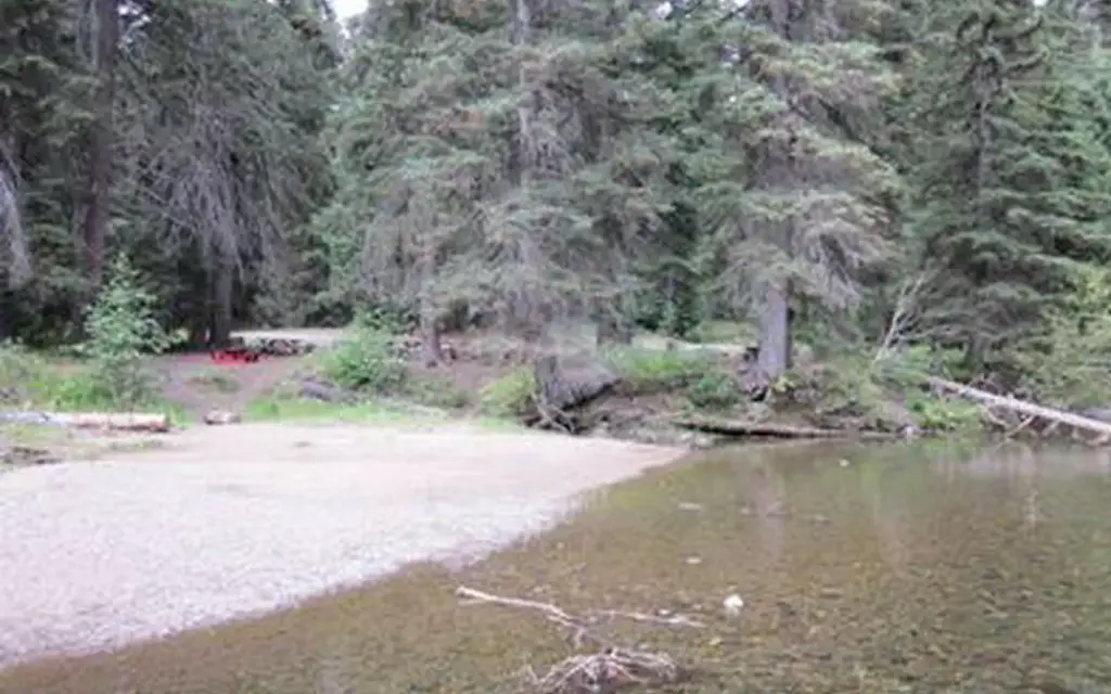 Salmon Cove Group Site, a Forest Service group camp