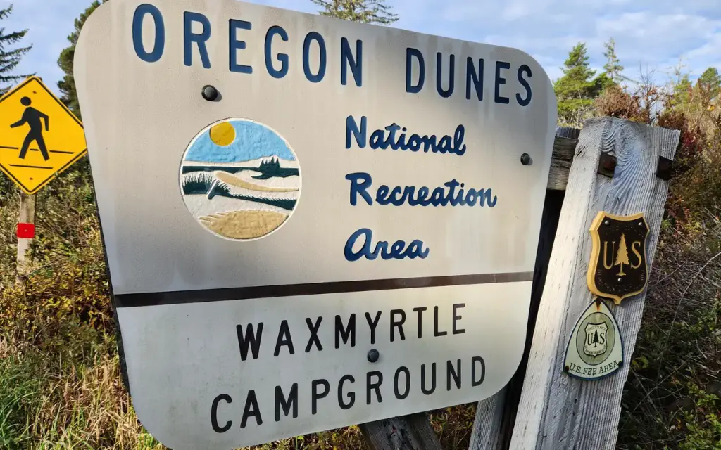 Waxmyrtle Campground, a Forest Service campground