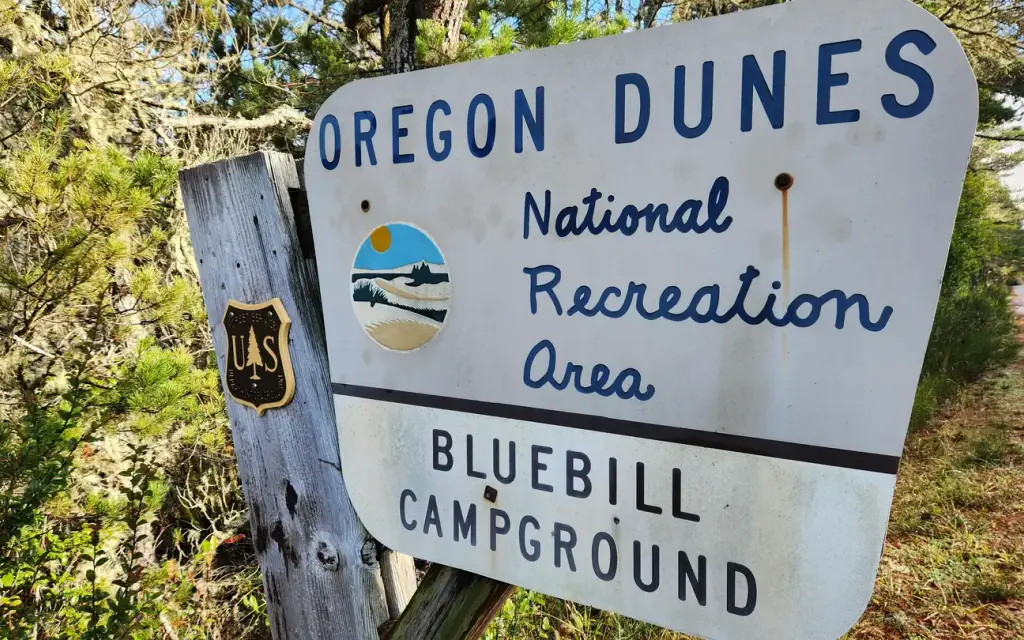 Bluebill Campground, a Forest Service campground