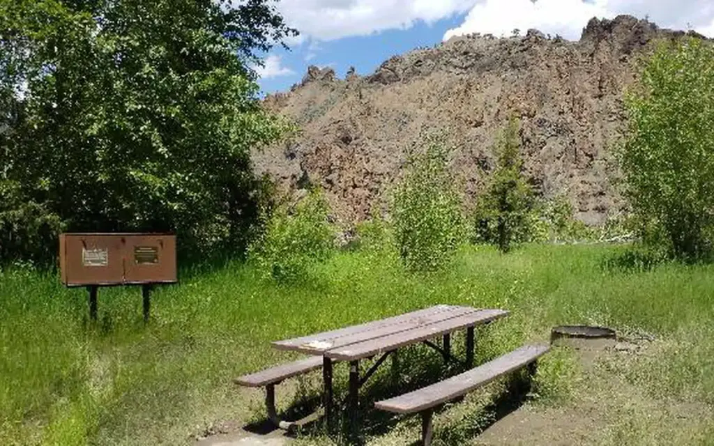 Big Game Campground, a Forest Service campground