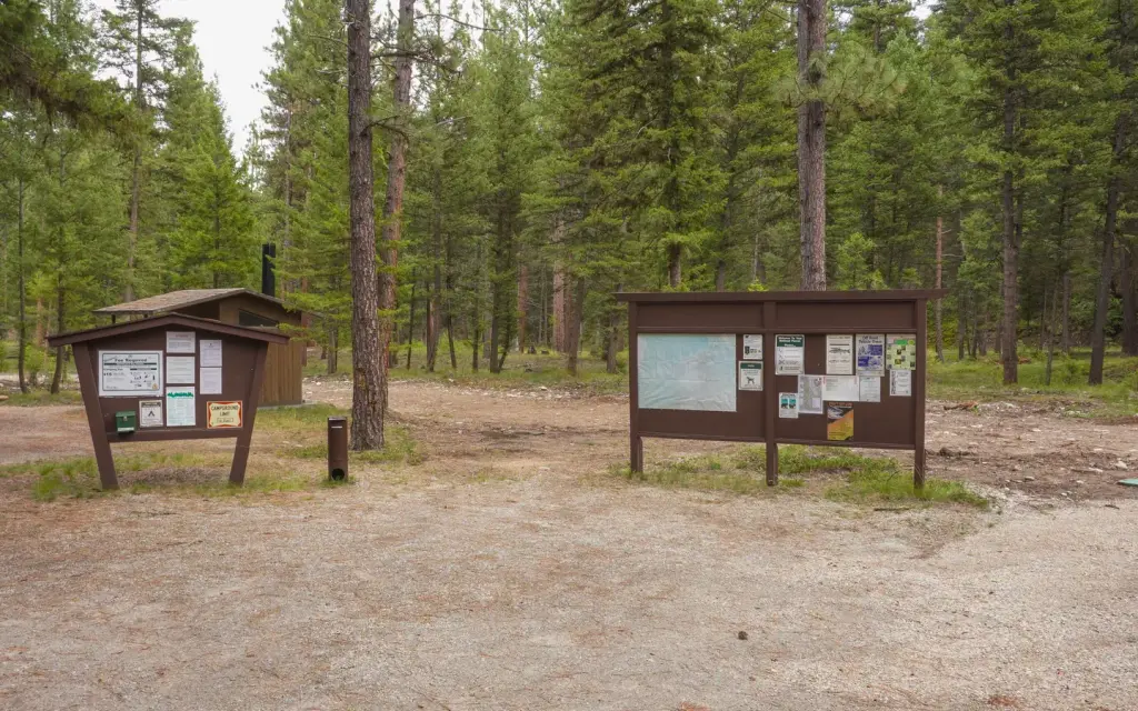Rombo, a Forest Service campground