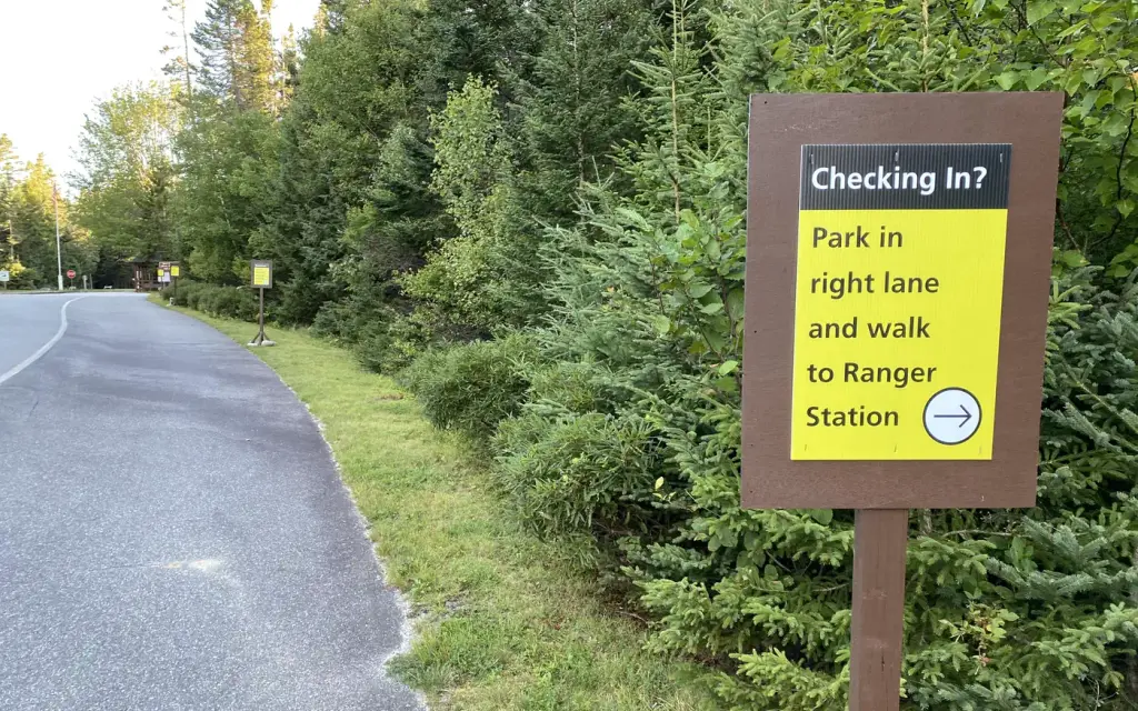 Seawall Campground, a National Park Service campground