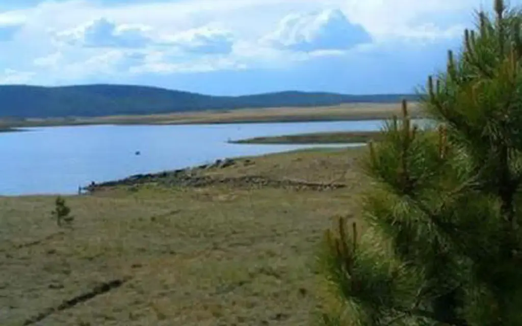 Apache Trout Campground, a Forest Service campground