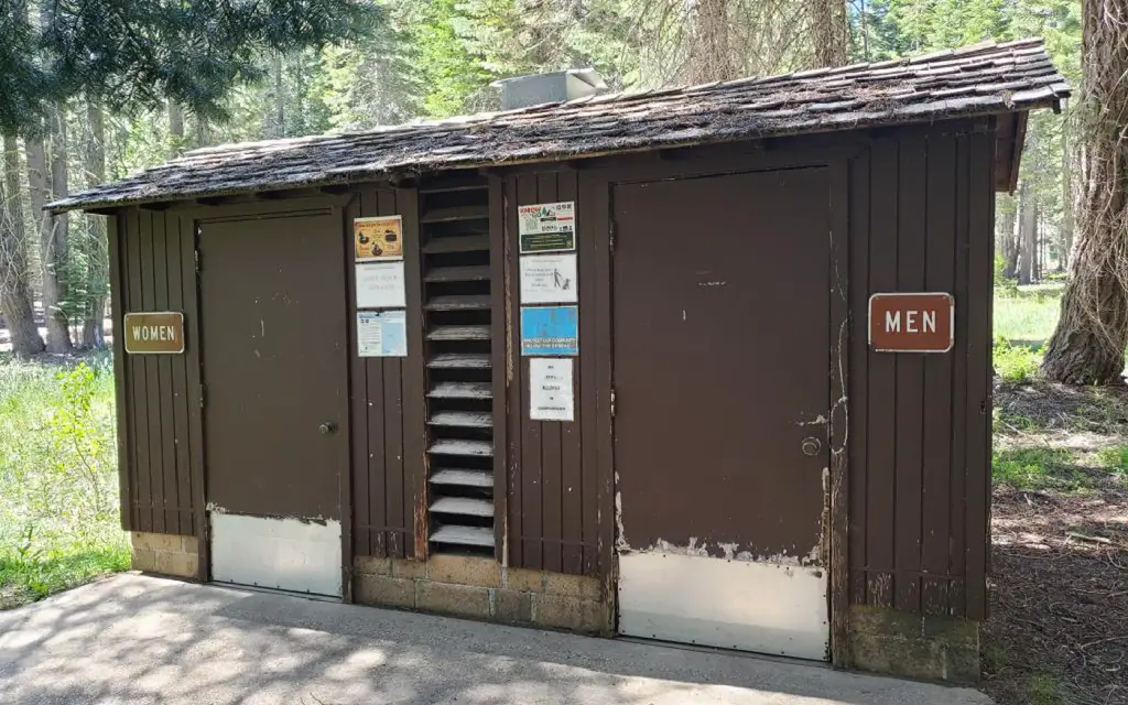 Whitehorse Campground, a Forest Service campground