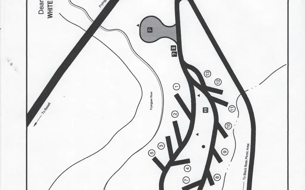 Dearhamer Campground, a Forest Service campground