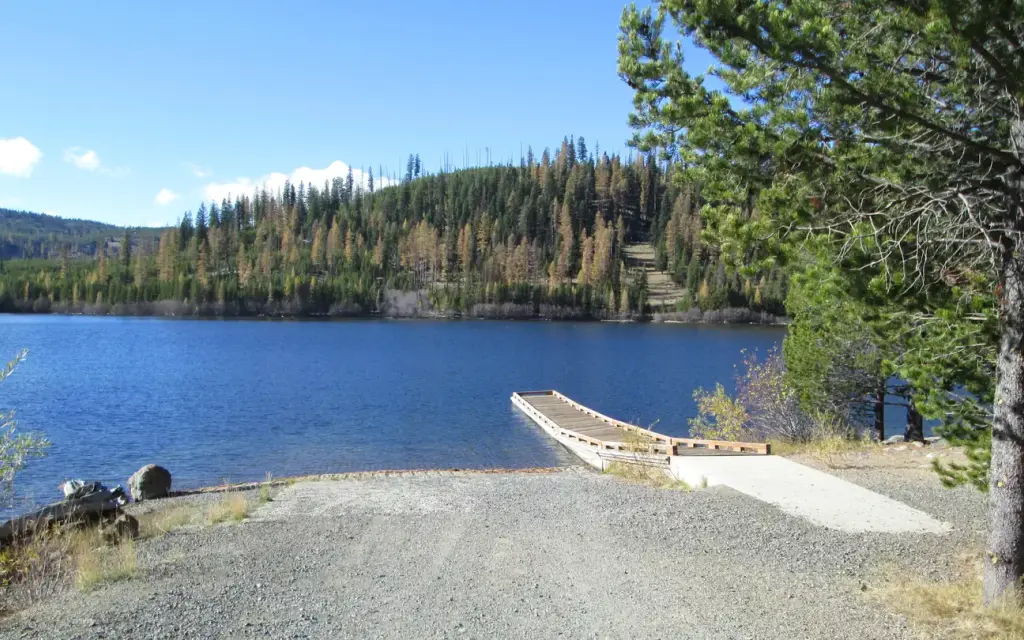 Olive Lake Campground, a Forest Service campground