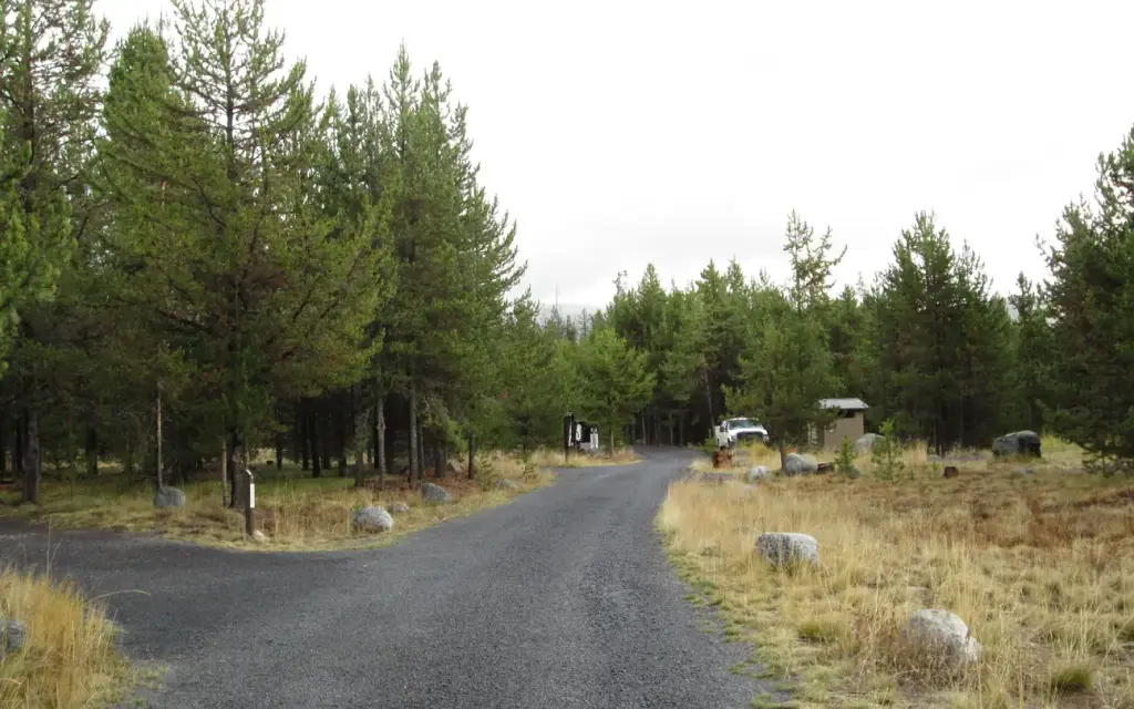 North Fork John Day Campground, a Forest Service campground
