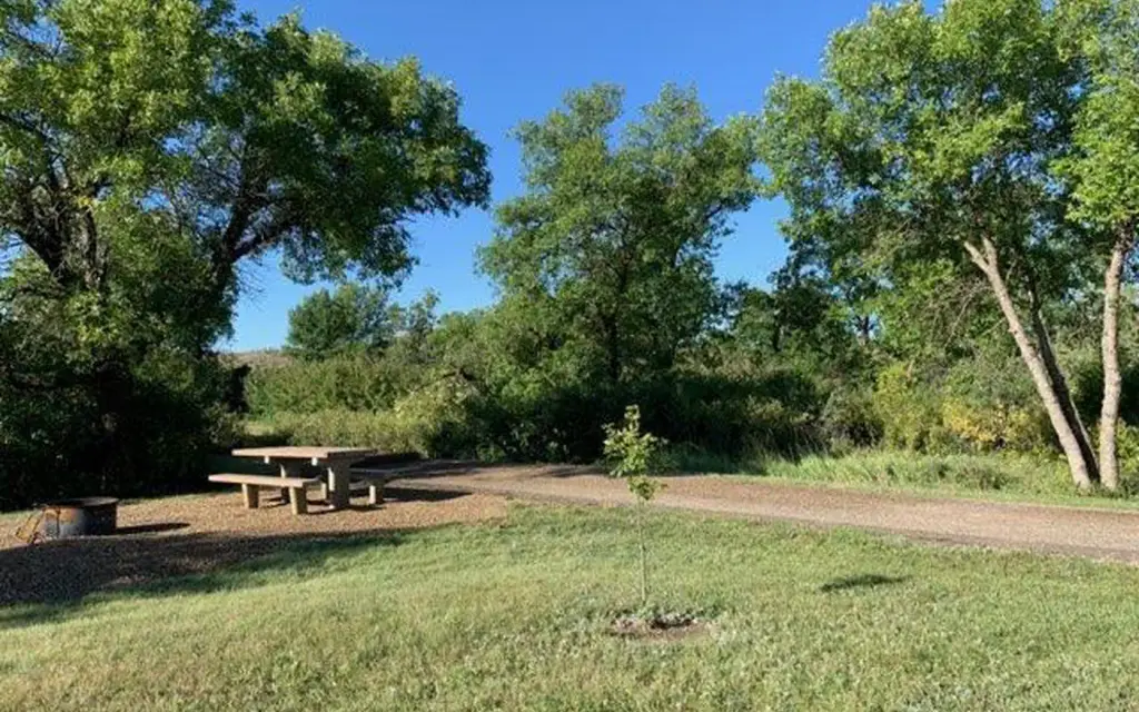 Buffalo Gap Campground, a Forest Service campground