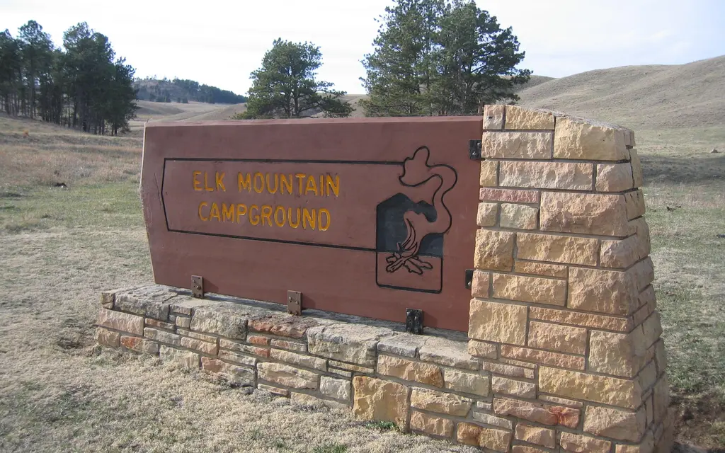 Elk Mountain Campground, a National Park Service campground