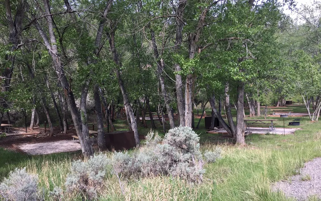 Barry's Landing & Trail Creek Campground, a National Park Service campground