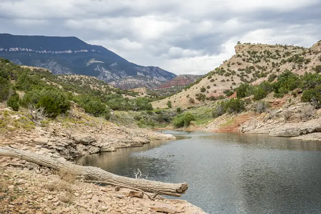 Medicine Creek Campground, a National Park Service campground