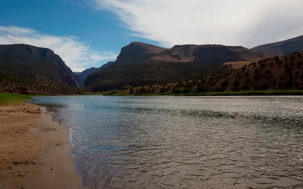 Gates of Lodore Campground, a National Park Service campground