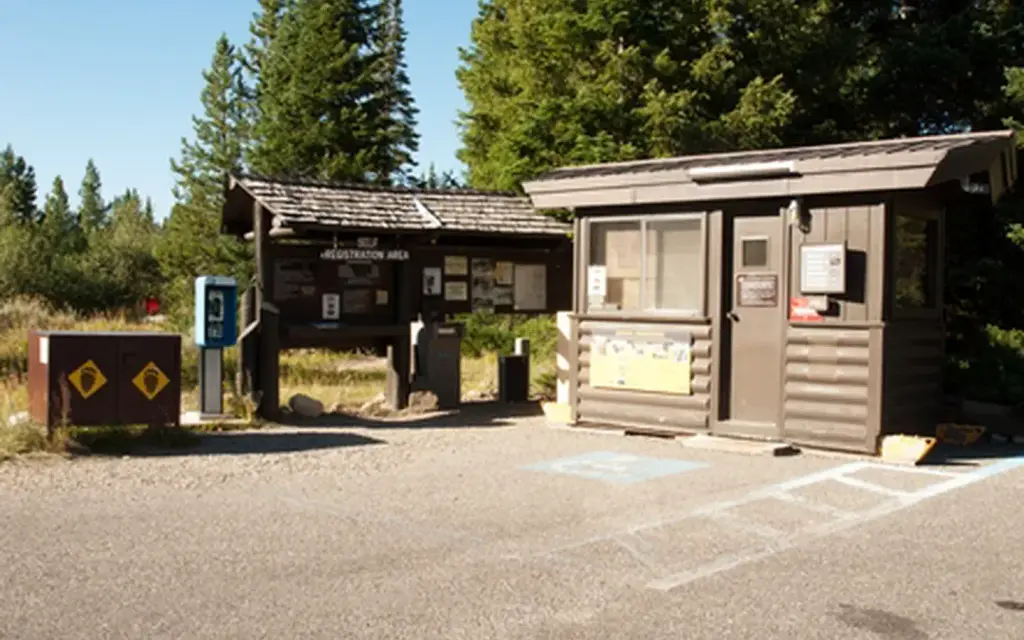 Jenny Lake Campground, a National Park Service campground