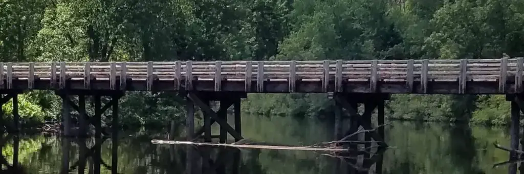 Stockfarm Bridge, a Forest Service campground