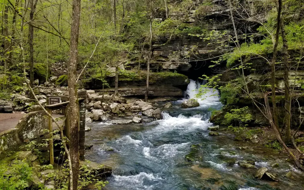Blanchard Springs Recreation Area, a Forest Service campground