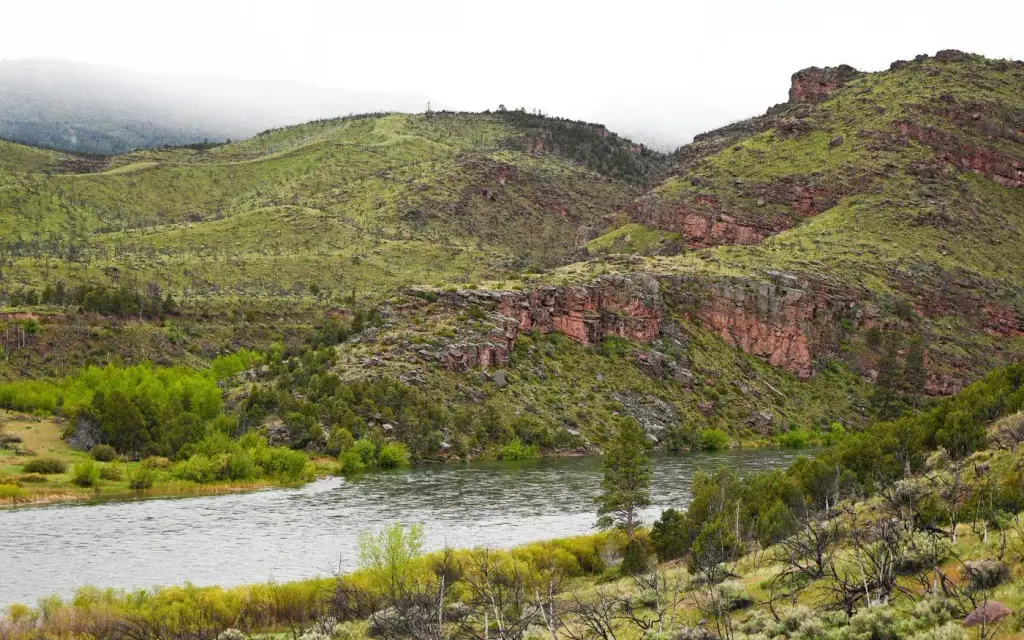 Green River Float-in Campsites, a Forest Service campground