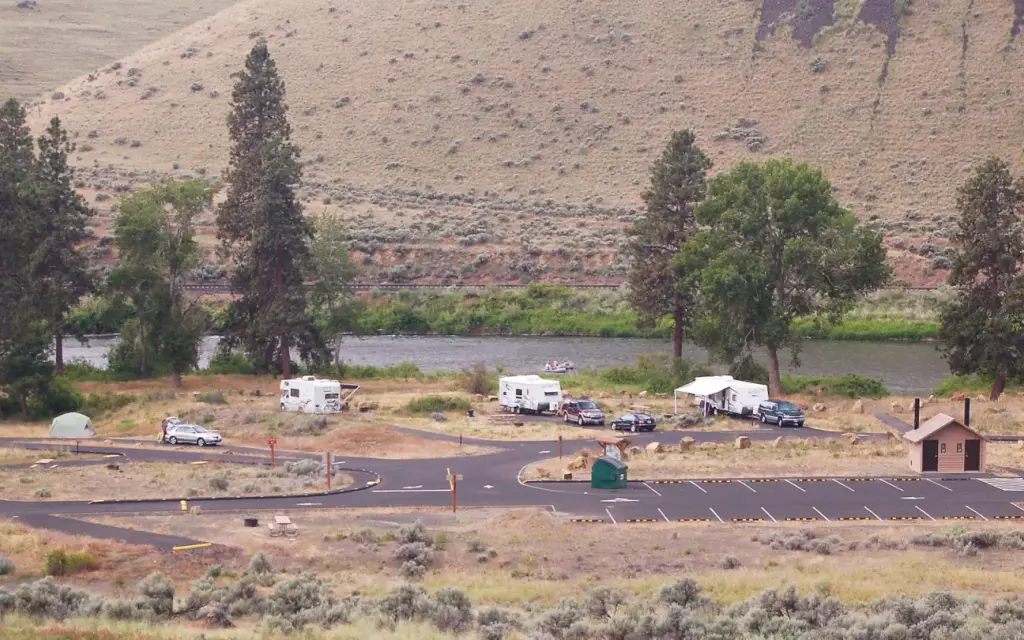 Big Pines, a BLM campground