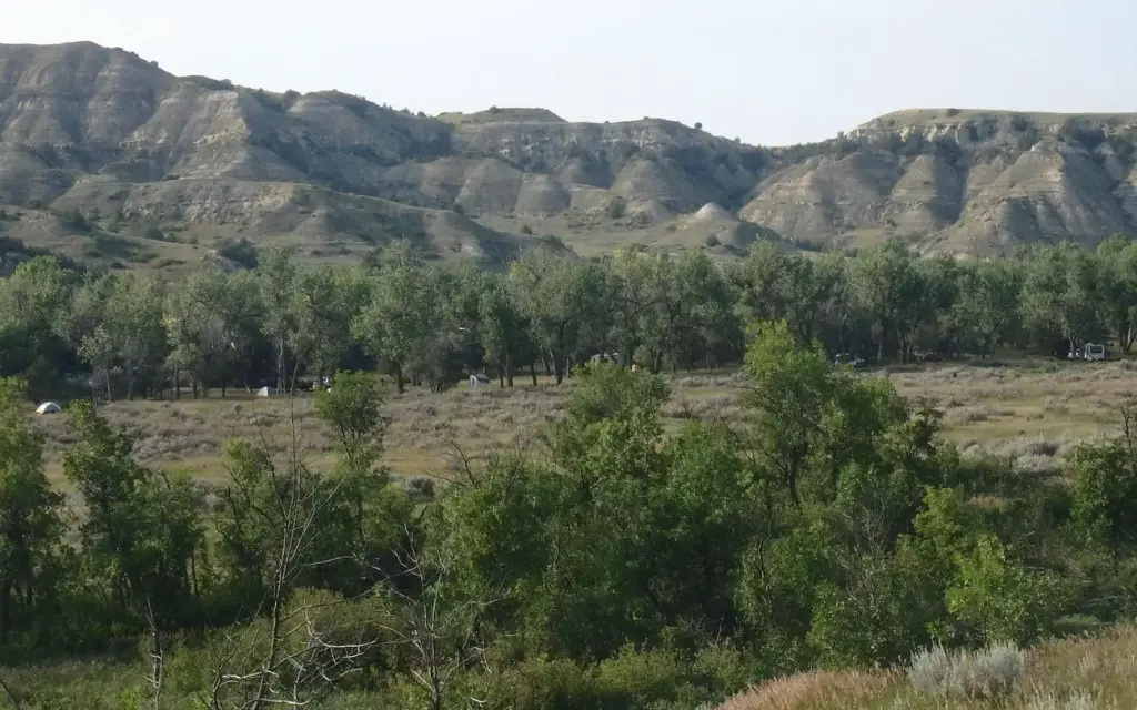 Cottonwood Campground, a National Park Service campground