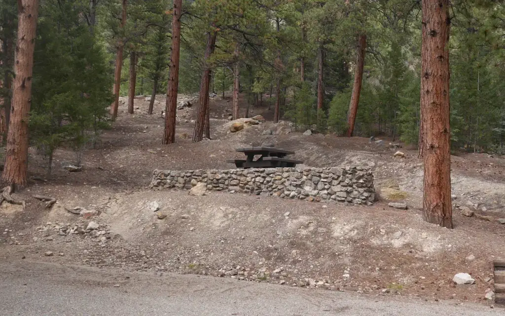 Elephant Rock Campground, a Forest Service campground