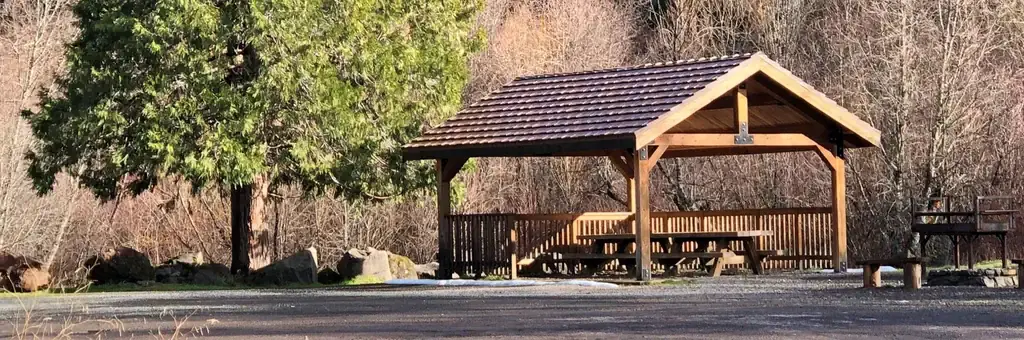 Toketee Group Site, a Forest Service group camp