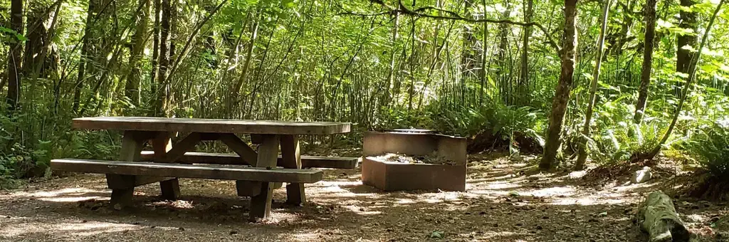 Horseshoe Bend Campground, a Forest Service campground