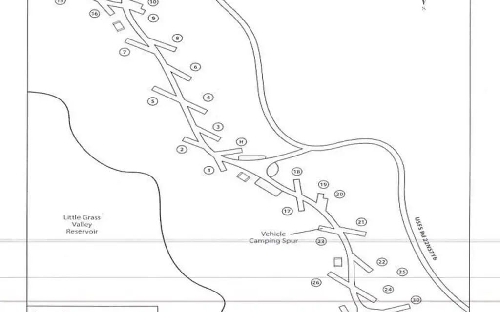 Wyandotte a Campground, a Forest Service campground