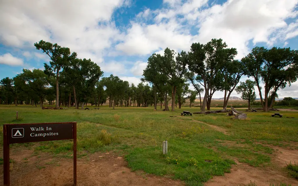 Deerlodge Park Campground, a National Park Service campground
