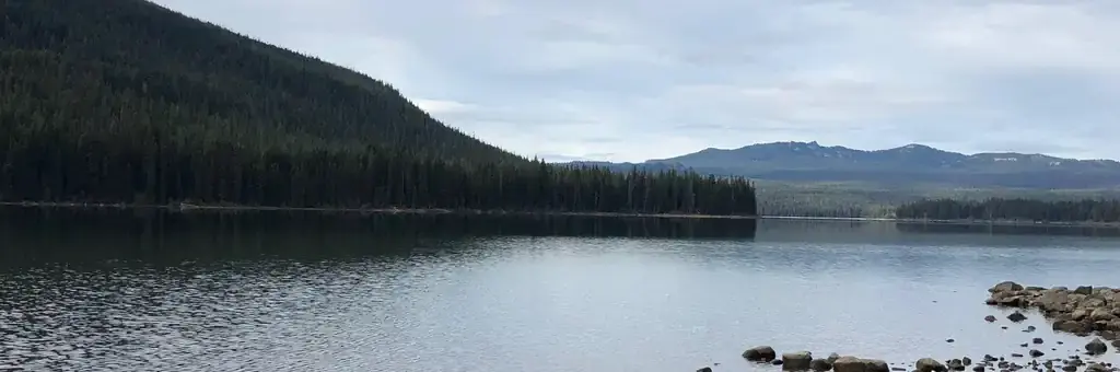 Cultus Lake Campground, a Forest Service campground