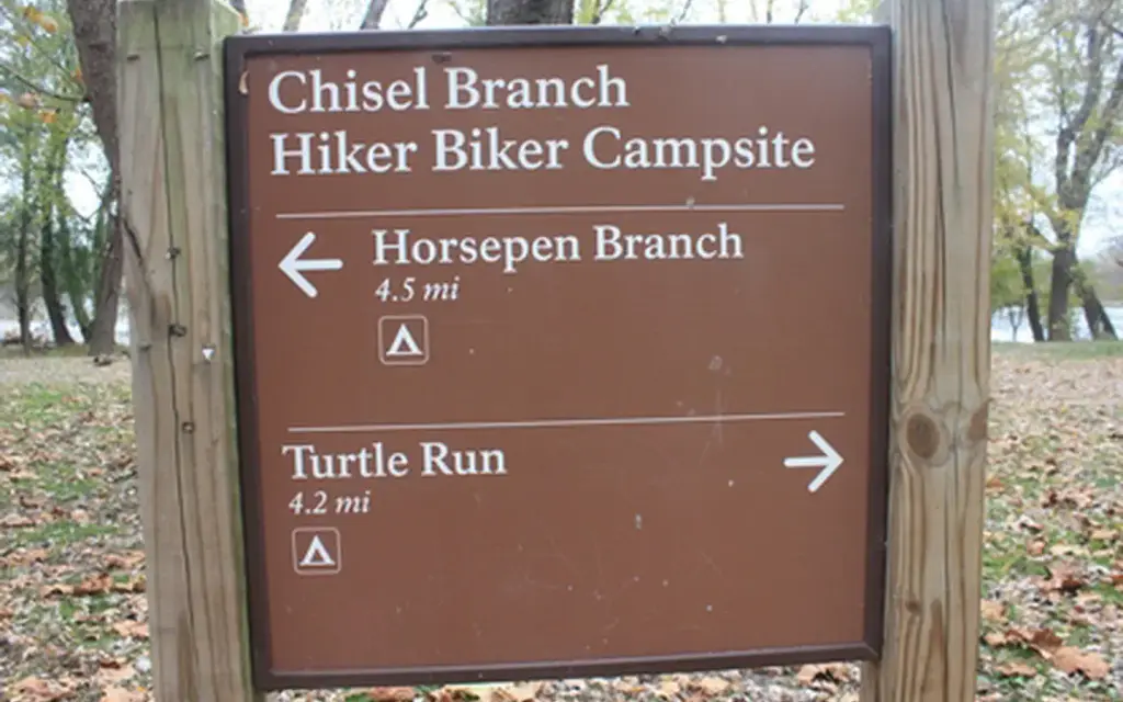Chisel Branch Hiker-Biker Overnight (HBO) Campsite, a National Park Service campground