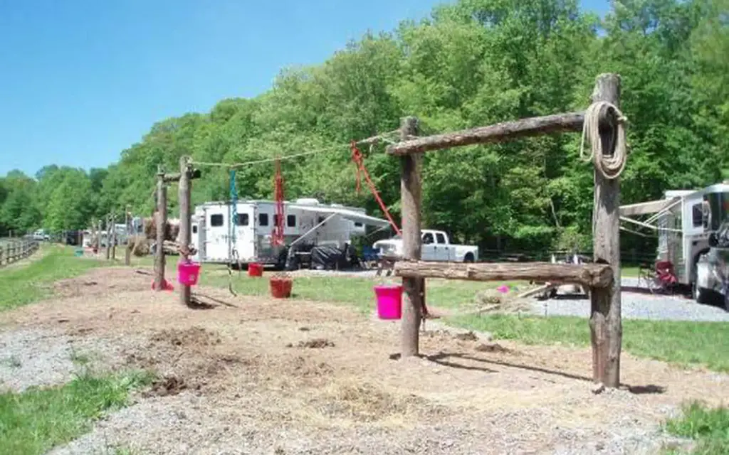 Fox Creek Horse Camp, a Forest Service campground