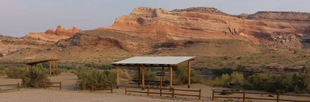 Dewey Bridge Group Sites, a BLM group camp