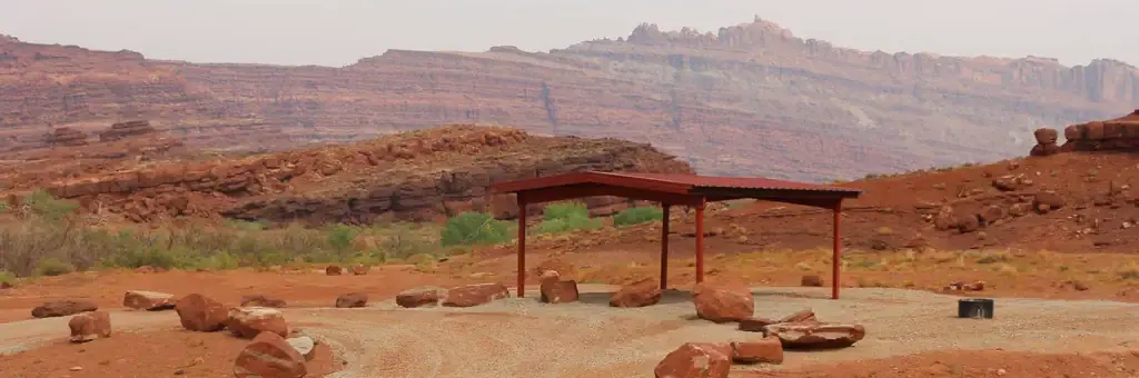 The Ledge Group Sites, a BLM group camp