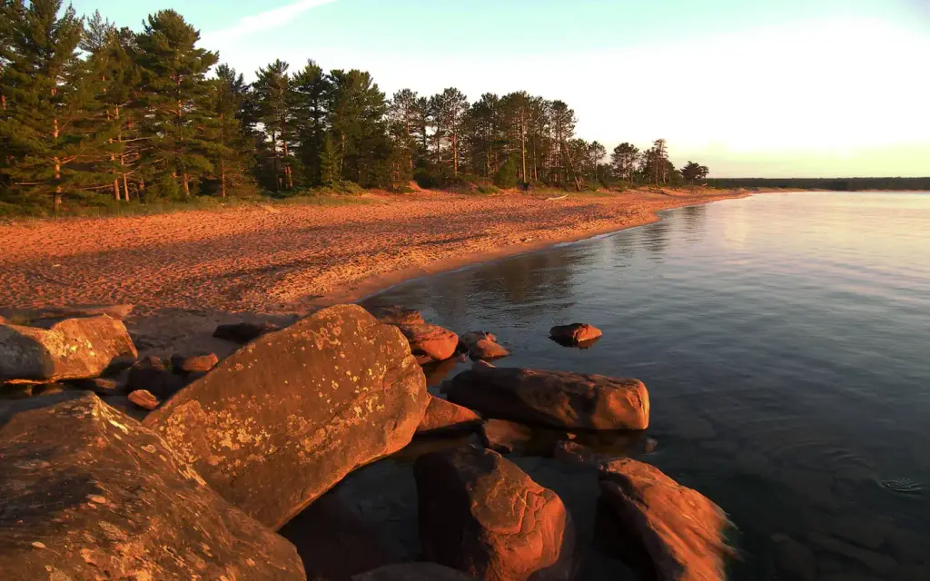 Apostle Islands National Lakeshore Camping Permits, a National Park Service campground