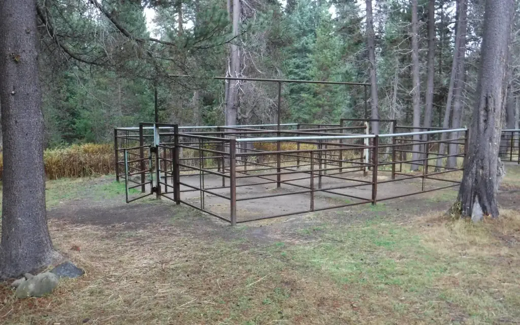 Kelsay Valley Horse Camp, a Forest Service campground