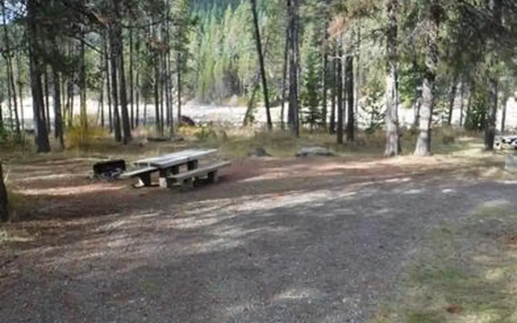 East Lemolo Campground, a Forest Service campground